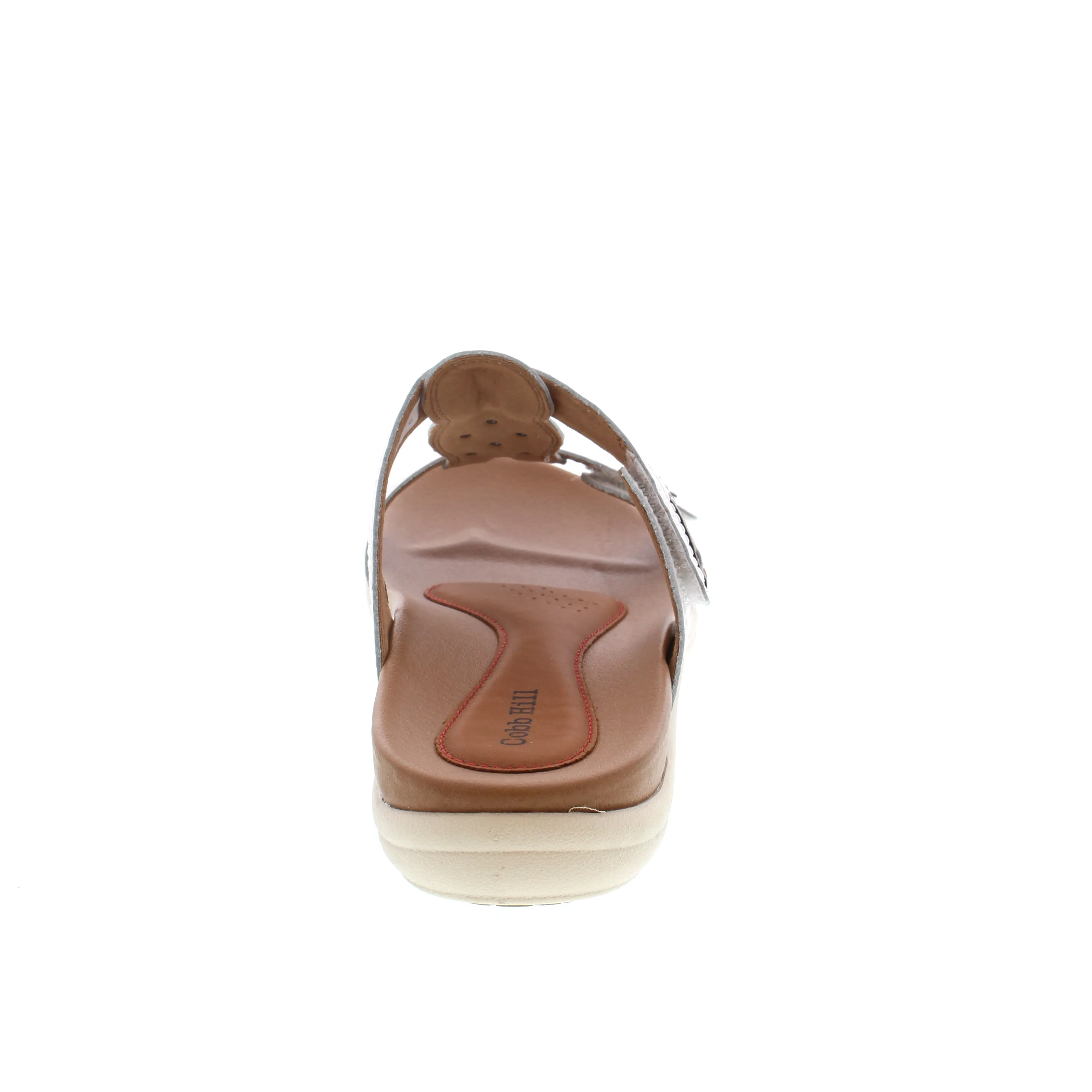 Cobb Hill Rubey PerfSlide - White/Pewter