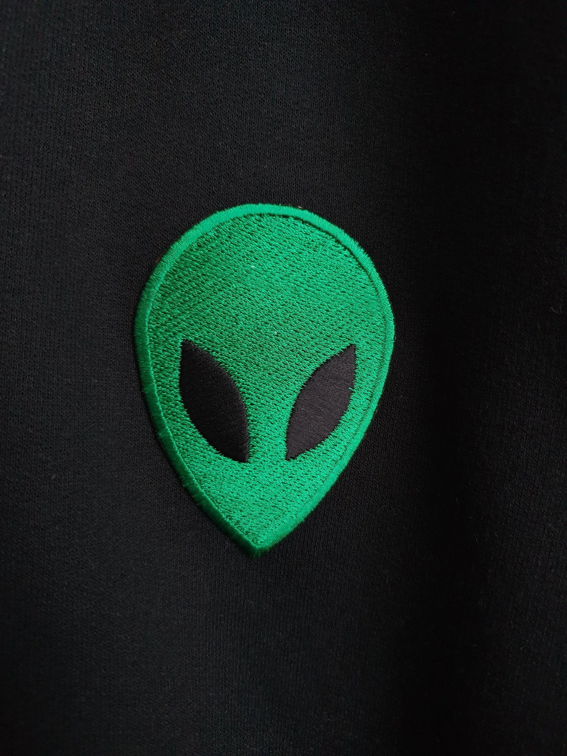 Cozy Alien Patch Sweater