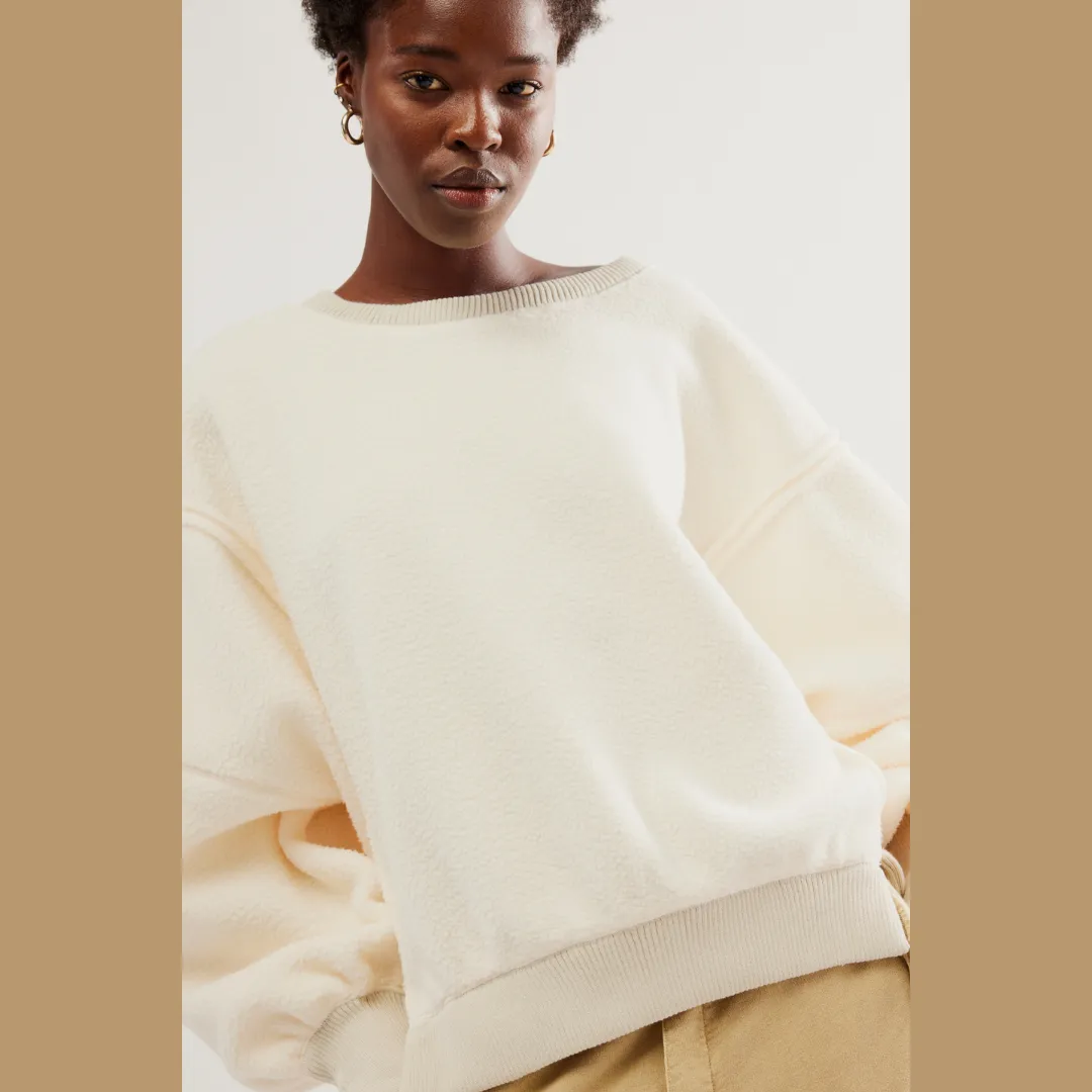 Cozy Camden Sweatshirt - Ice Cream