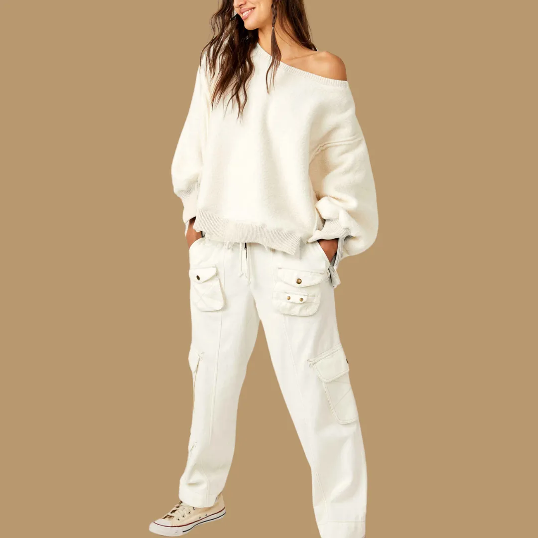 Cozy Camden Sweatshirt - Ice Cream