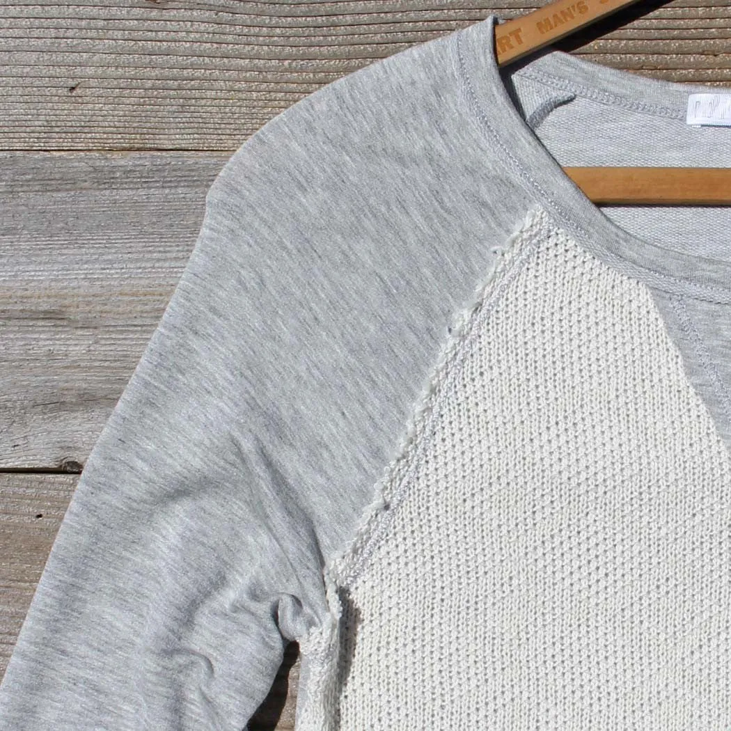 Cozy Camp Tee in Gray
