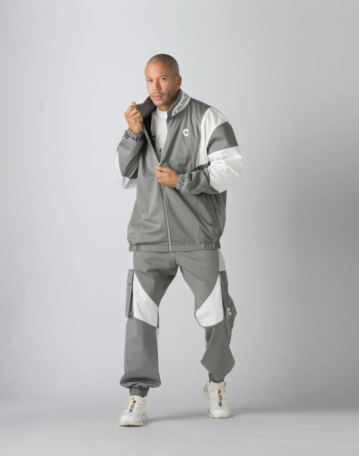 CRONOS WINDBREAKER WARM CARGO PANTS【GRAY】