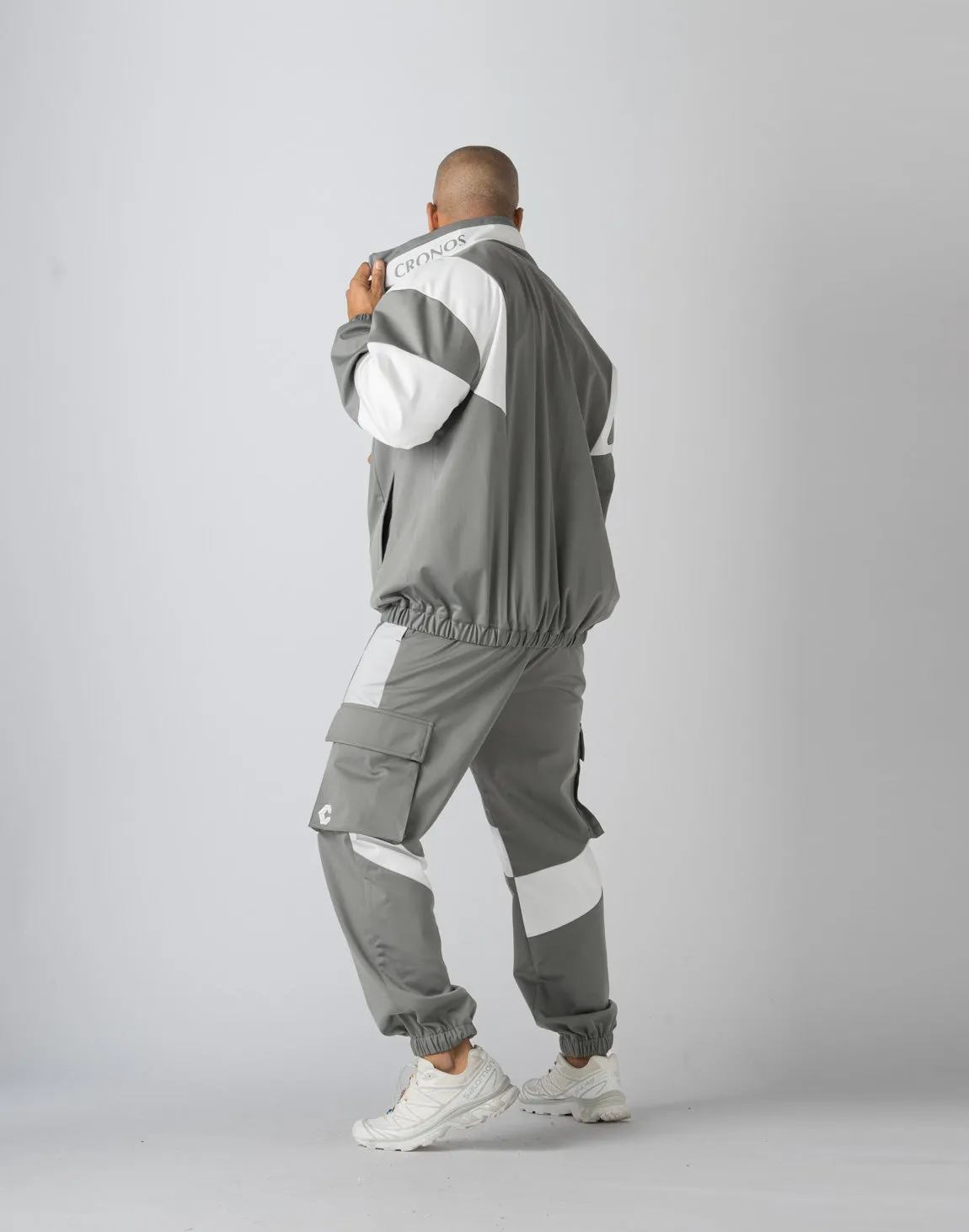 CRONOS WINDBREAKER WARM CARGO PANTS【GRAY】