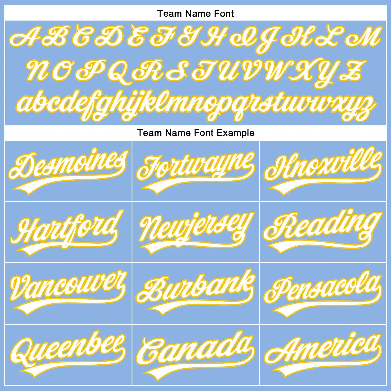 Custom Light Blue White Pinstripe Yellow Authentic Baseball Jersey