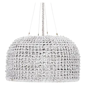 Delphine Woven Pendant