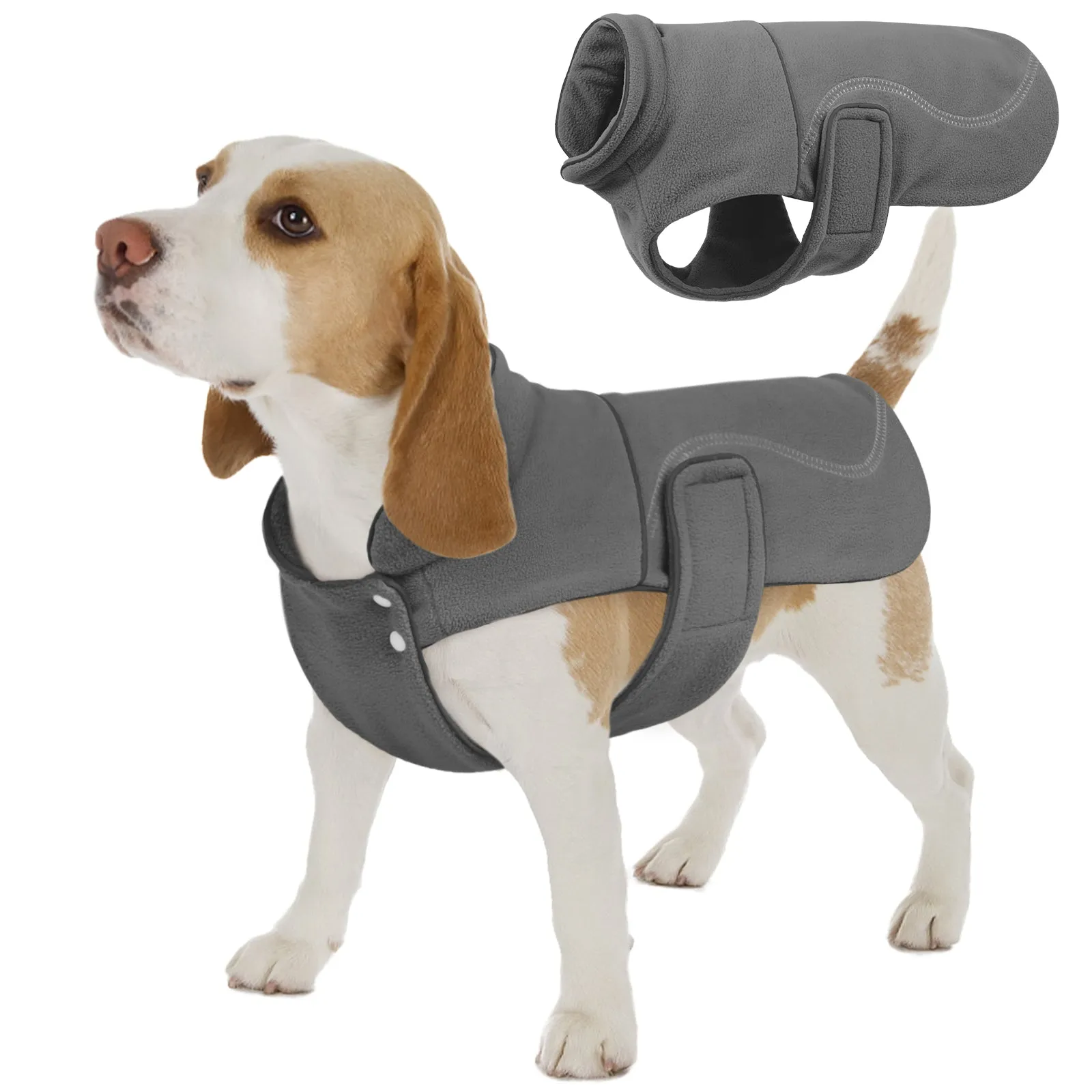 Dog Fleece Vest Dog Coat Dog Winter Jacket Dog Vest