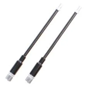 Elvedes flexible adjustable cable bend black /
