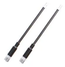 Elvedes flexible adjustable cable bend black /
