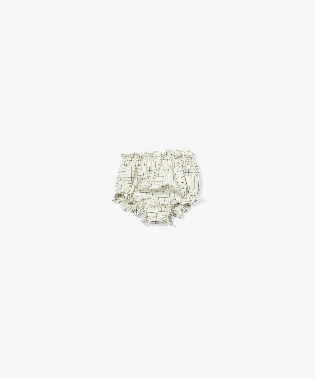 Emily Dress, Green Tattersall