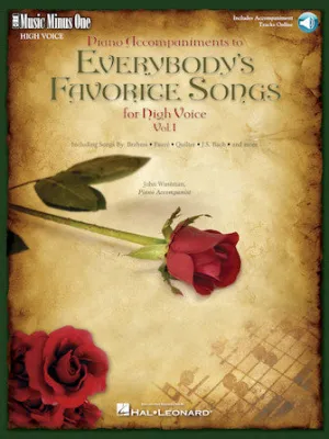 Everybody's Favorite Songs - High Voice, Vol. I (Book/Online Audio)
