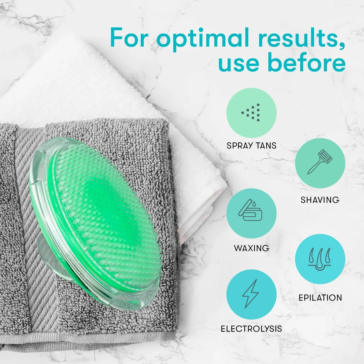 Exfoliating Ingrown Hair Brush