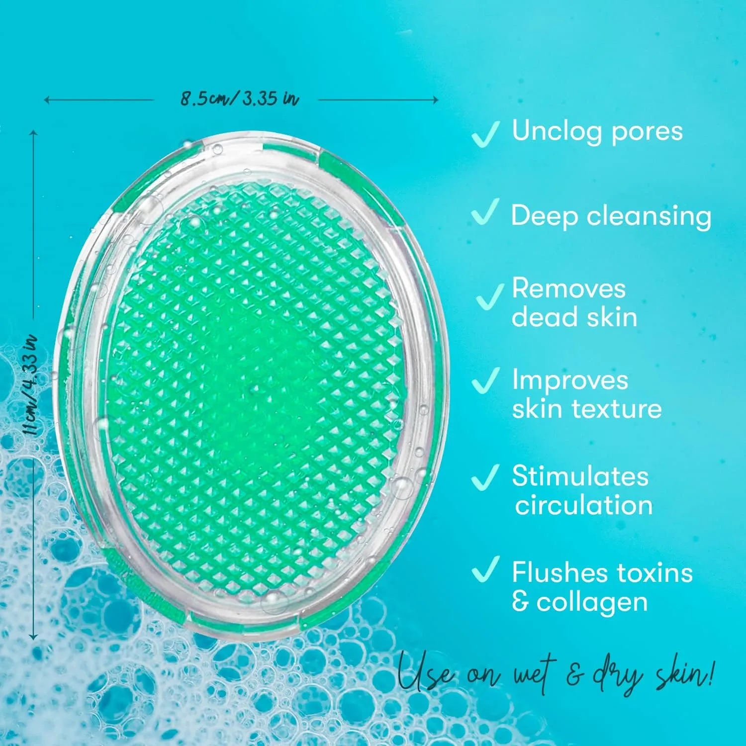 Exfoliating Ingrown Hair Brush