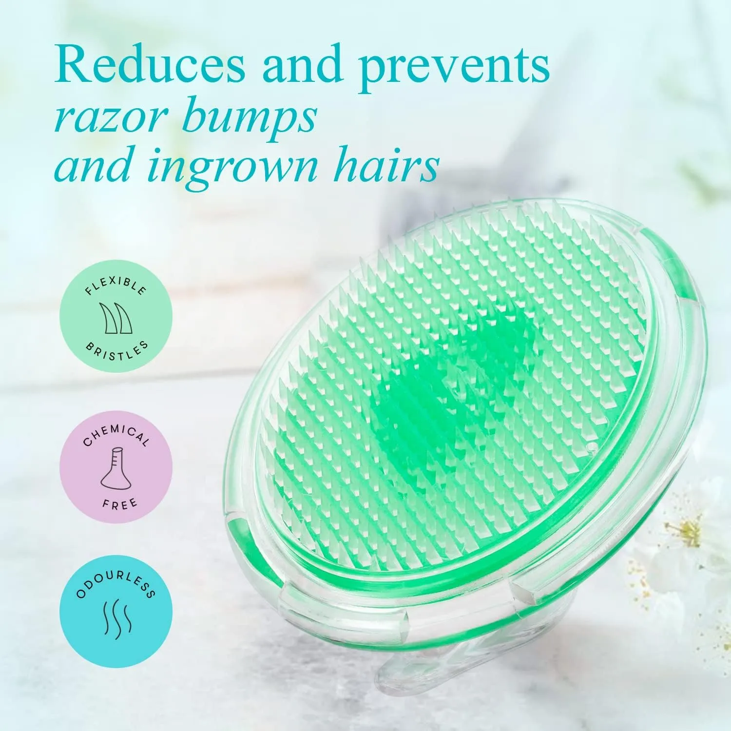 Exfoliating Ingrown Hair Brush