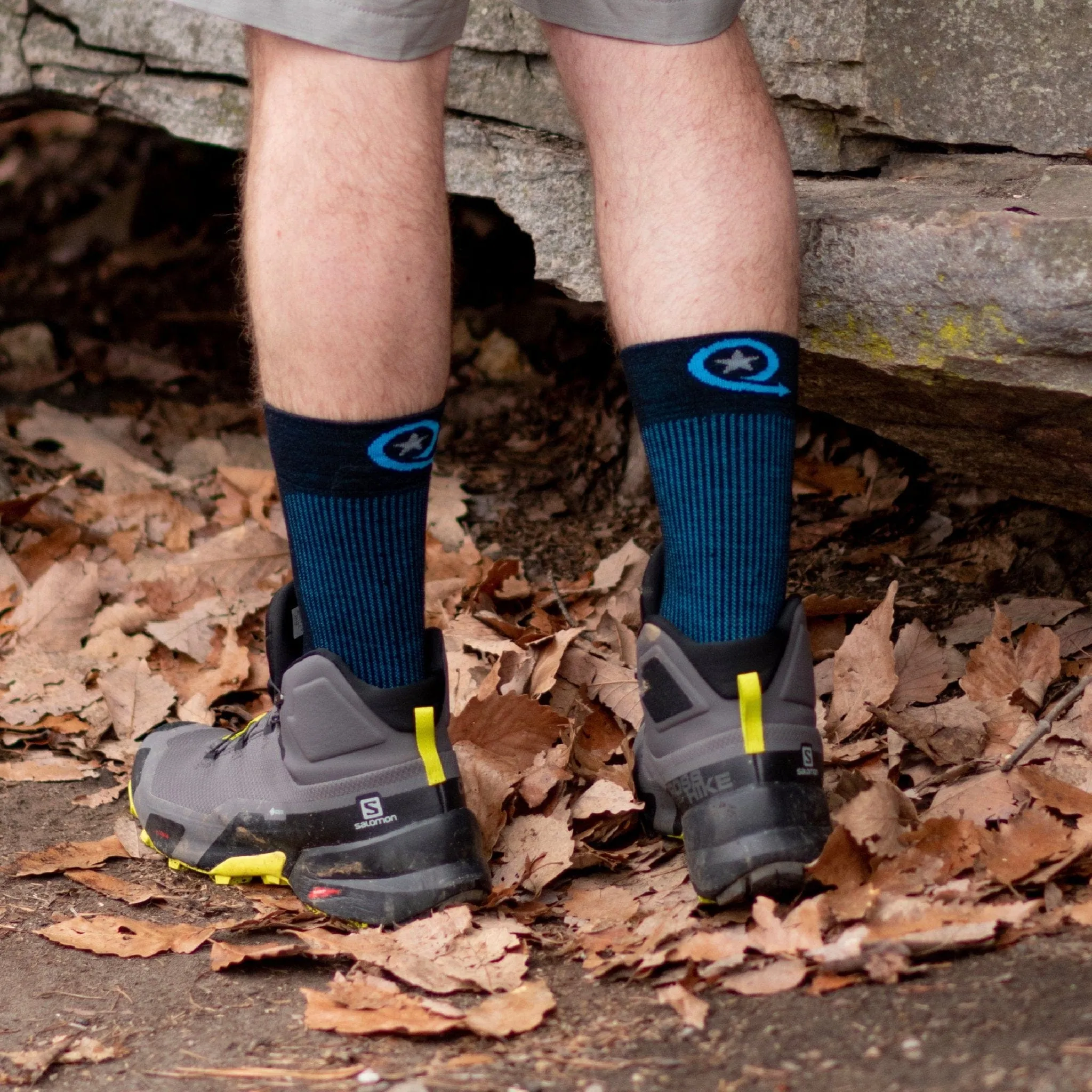 Farm to Feet Damascus Light Cushion Crew Hiking Socks 3-Pack