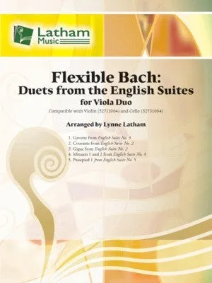 FLEXIBLE BACH DUETS FROM ENGLISH SUITES VIOLA