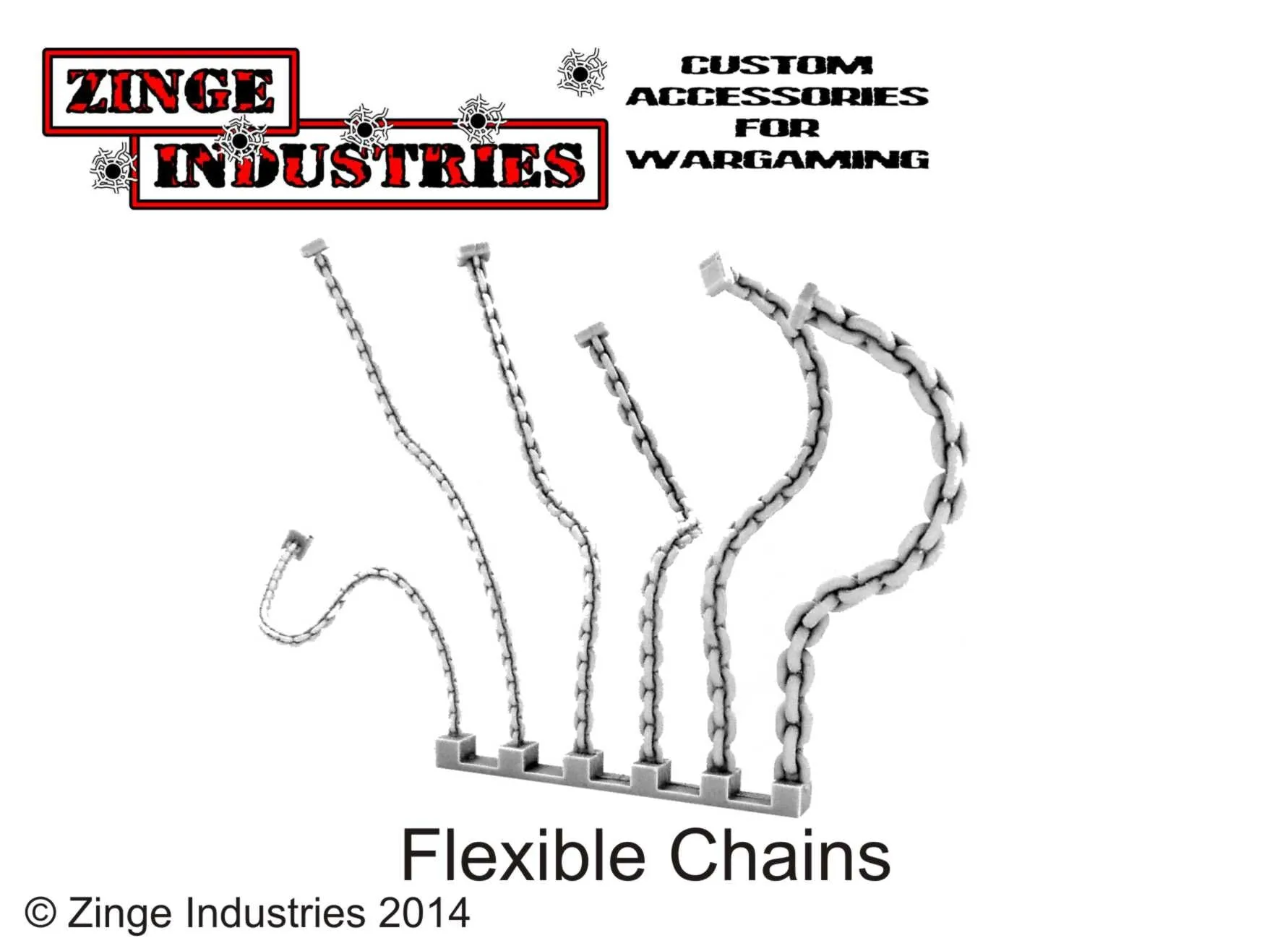 Flexible Chain - Sprue Set of 6 - Various