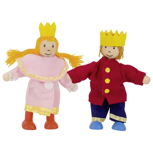 Flexible Puppets - Birte and Ben Dress-up Box Wooden Toys