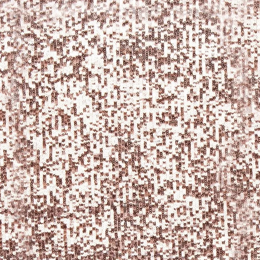 Flexible Sequin Embroidered Ombre Fabric Skin Powder