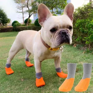 FlexiPaws Frenchie Waterproof Rain Boots – High-Elastic Non-Slip and Durable Design