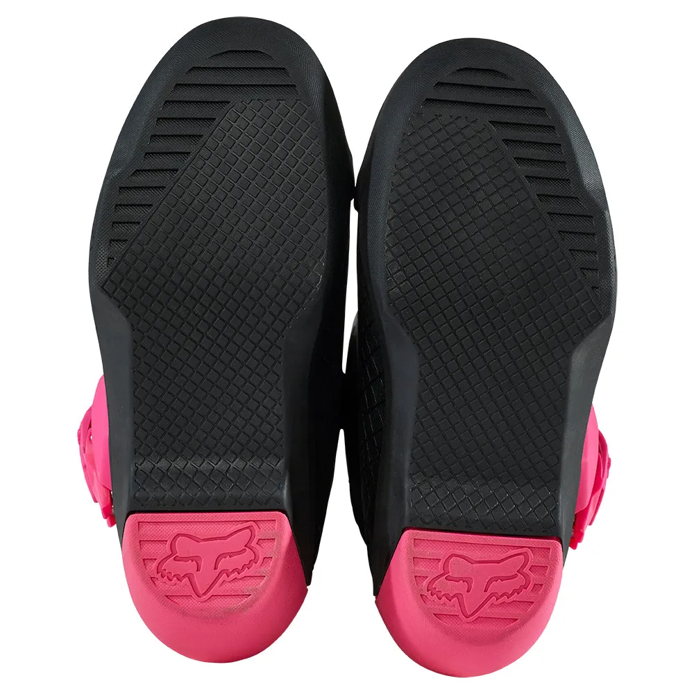 FOX WOMENS COMP BOOTS [BLACK/PINK] 11
