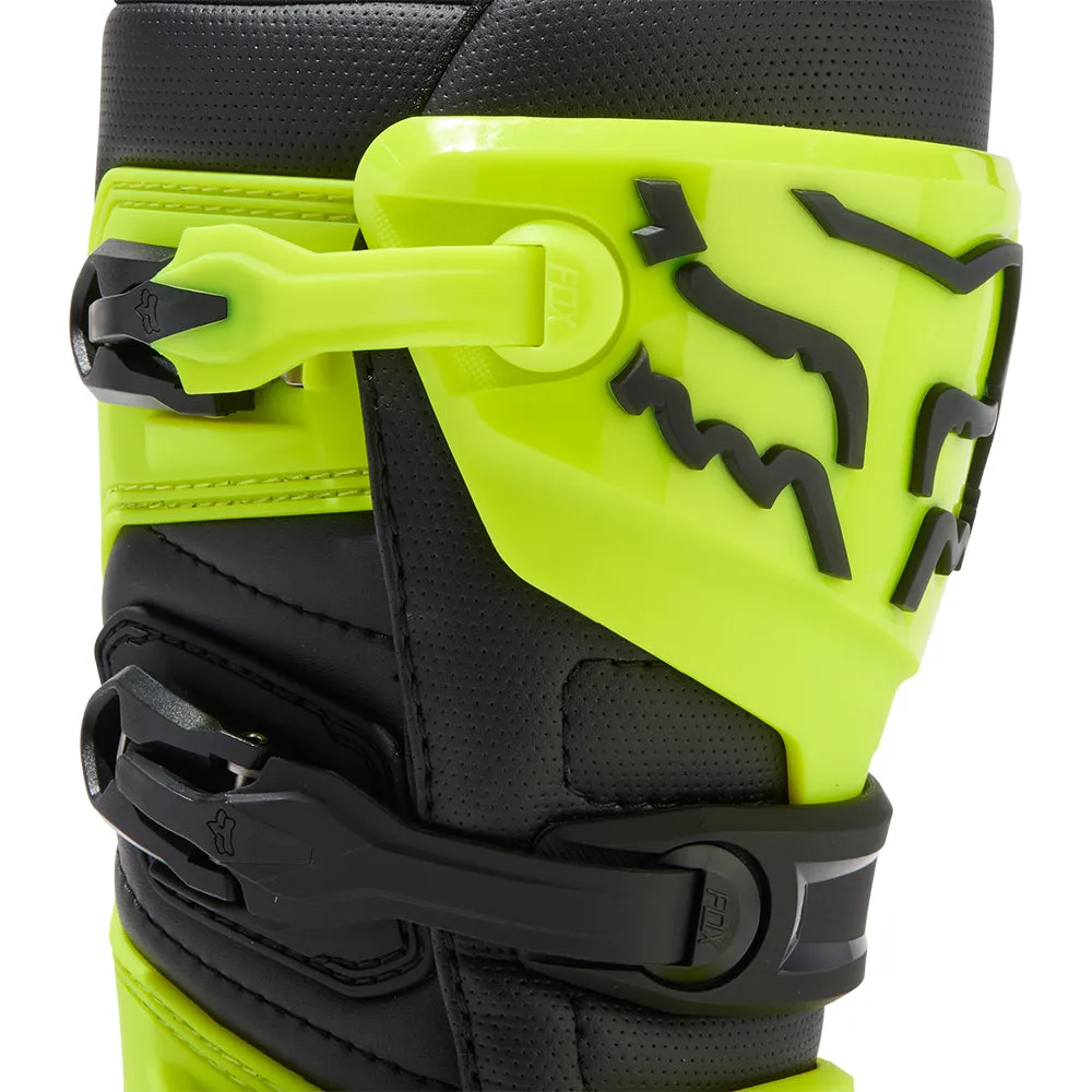 FOX YOUTH COMP BOOTS [FLO YELLOW]