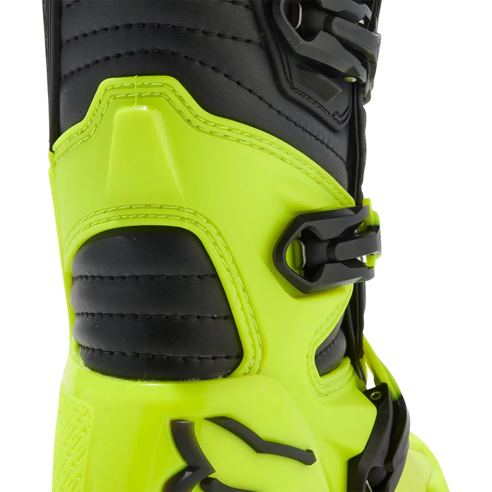 FOX YOUTH COMP BOOTS [FLO YELLOW]