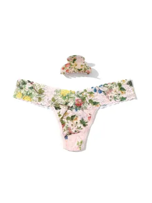 France Luxe Clip and Low Rise Thong Overjoyed