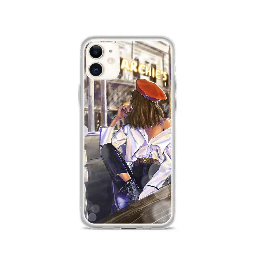 FRENCH GIRL iPhone Case