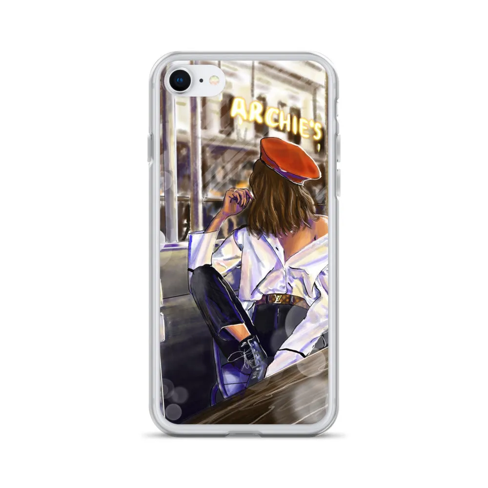 FRENCH GIRL iPhone Case