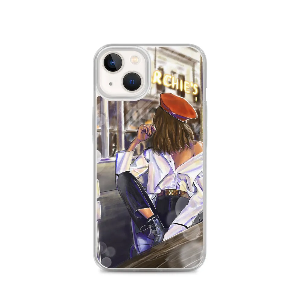 FRENCH GIRL iPhone Case