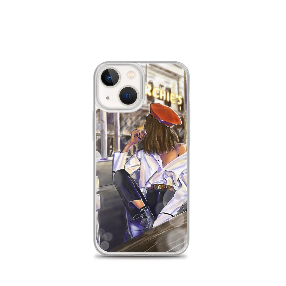 FRENCH GIRL iPhone Case