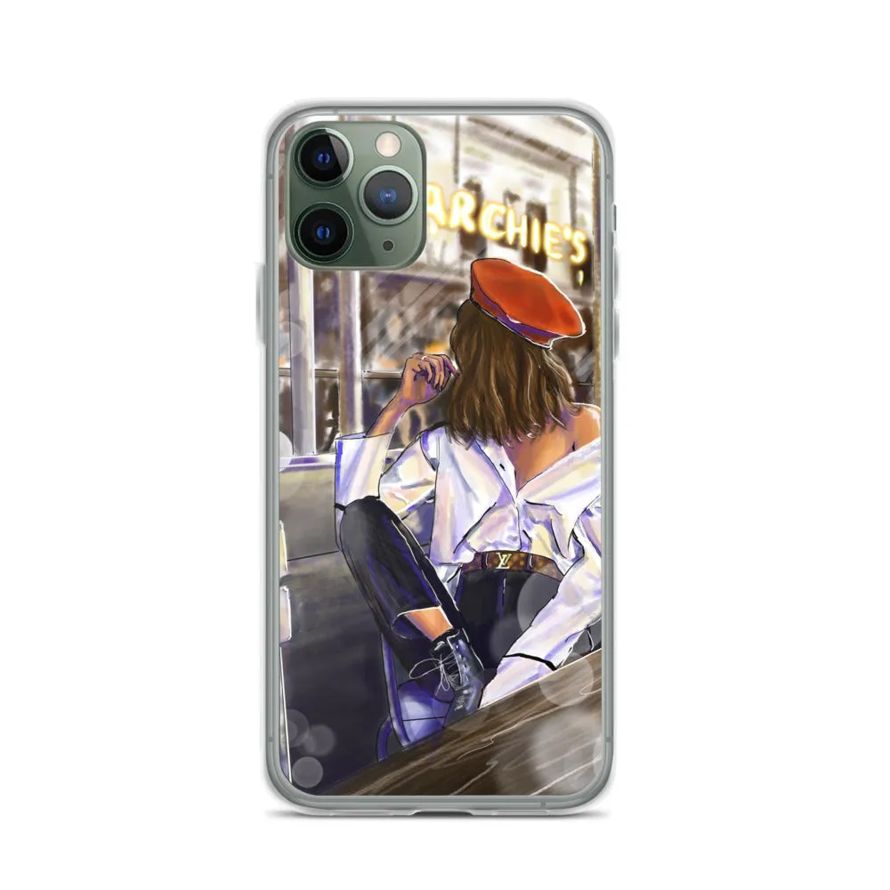 FRENCH GIRL iPhone Case