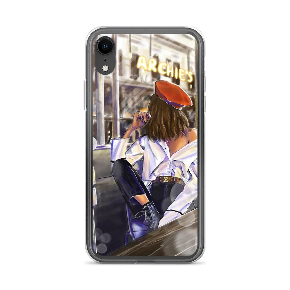 FRENCH GIRL iPhone Case