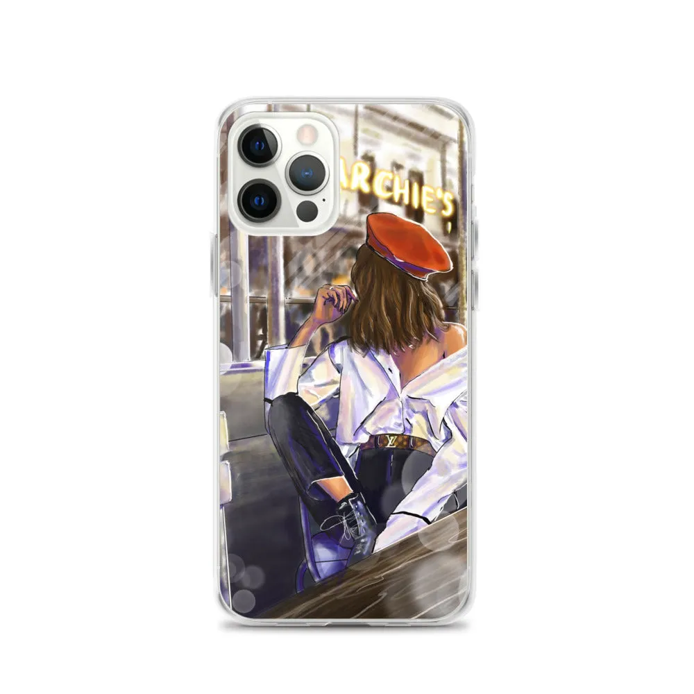 FRENCH GIRL iPhone Case