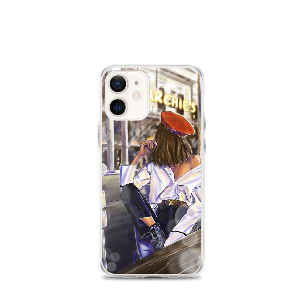 FRENCH GIRL iPhone Case