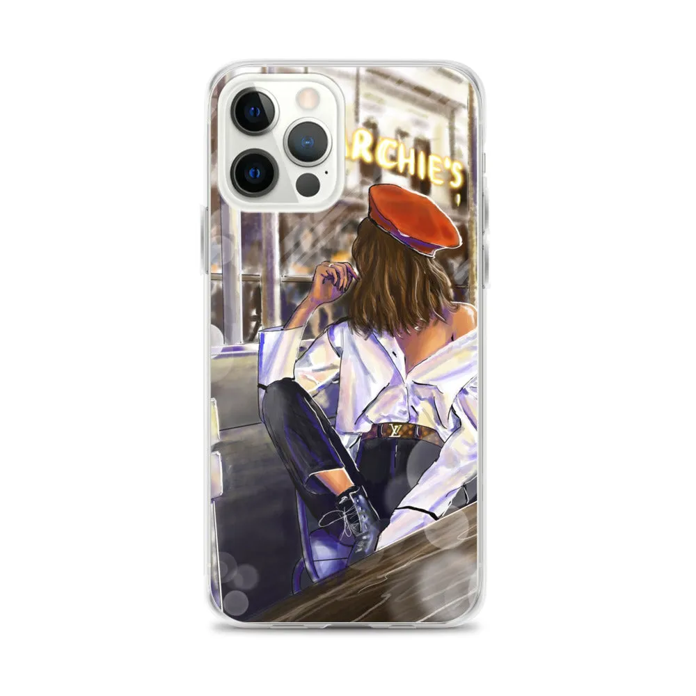 FRENCH GIRL iPhone Case