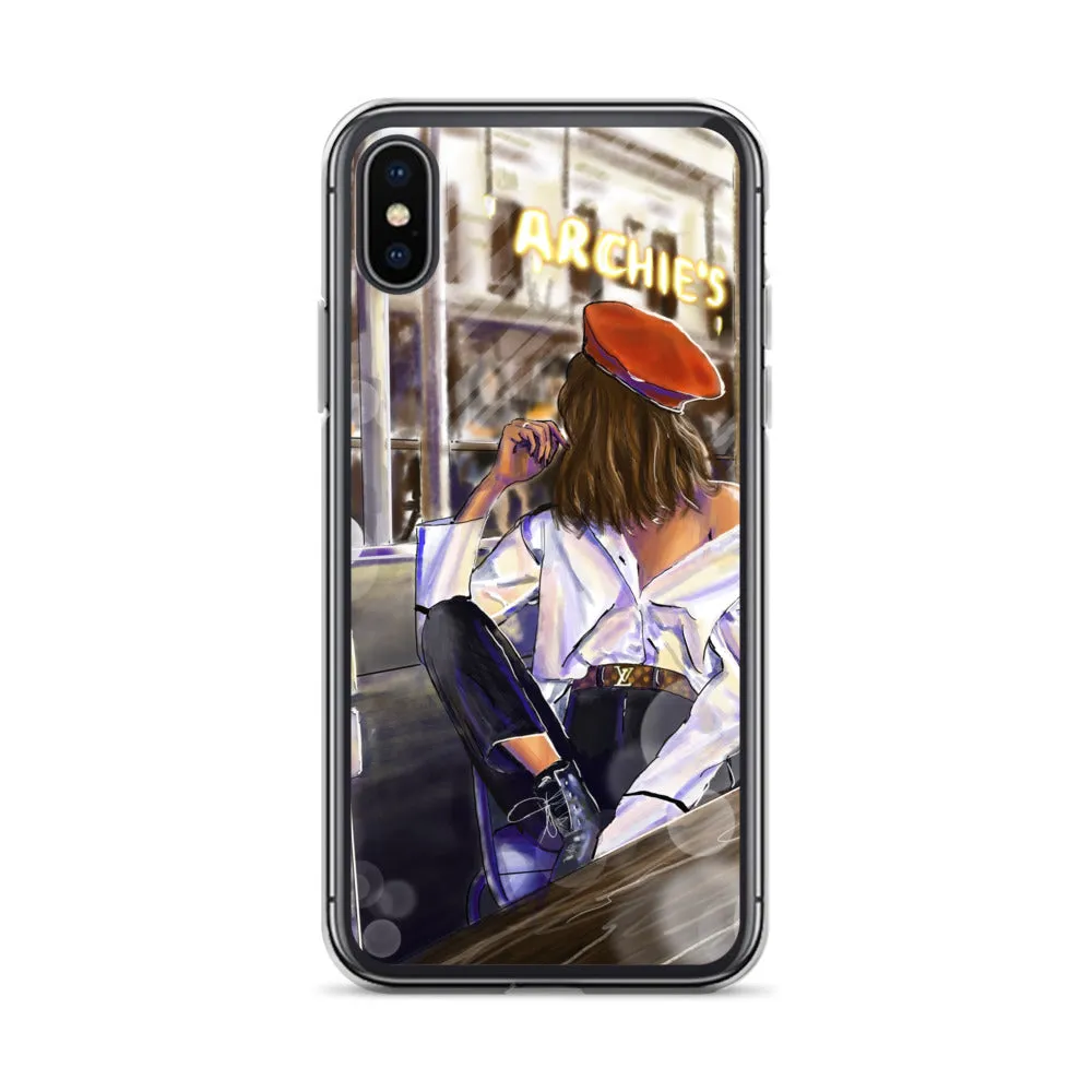FRENCH GIRL iPhone Case
