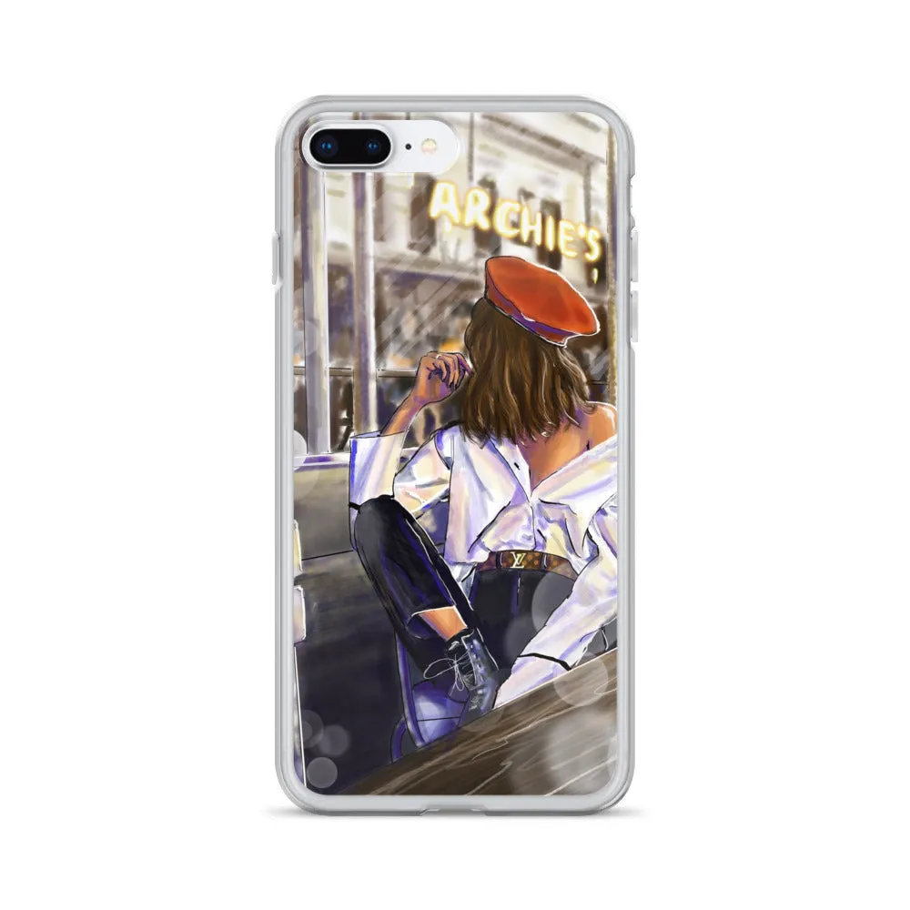 FRENCH GIRL iPhone Case