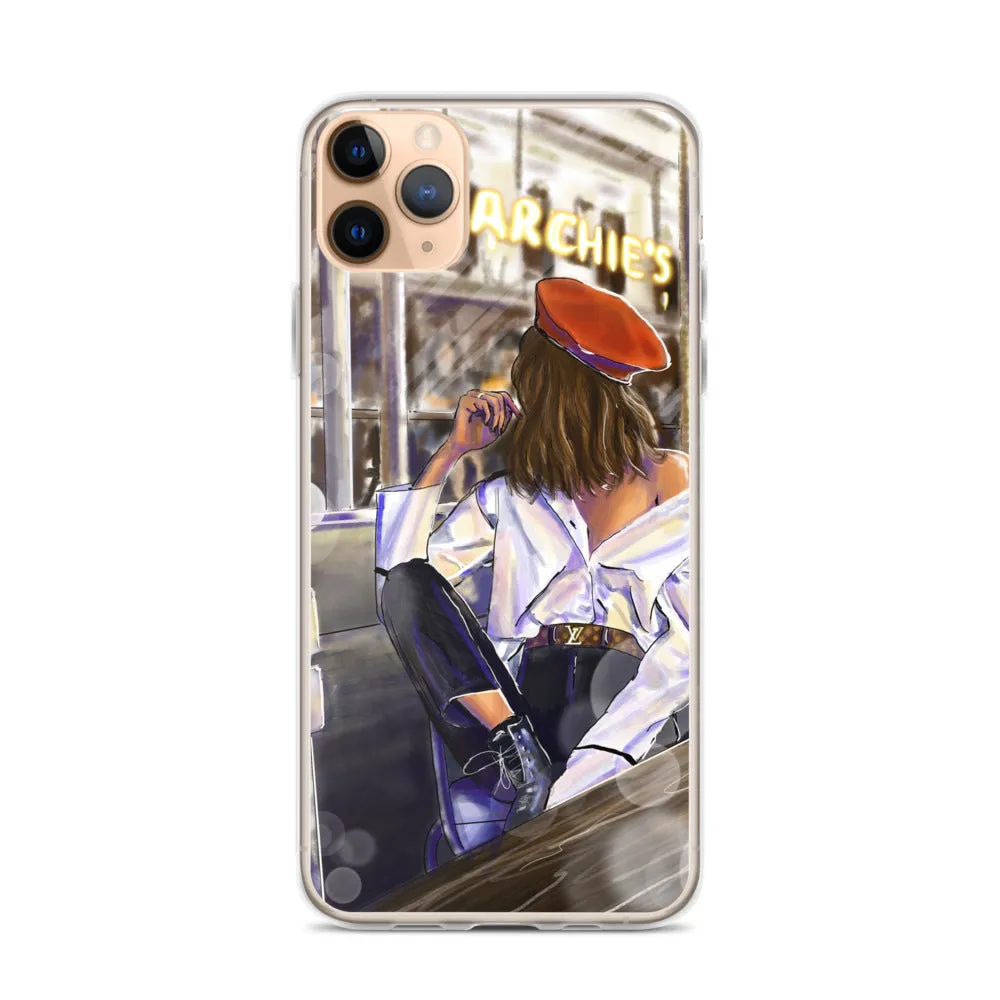 FRENCH GIRL iPhone Case