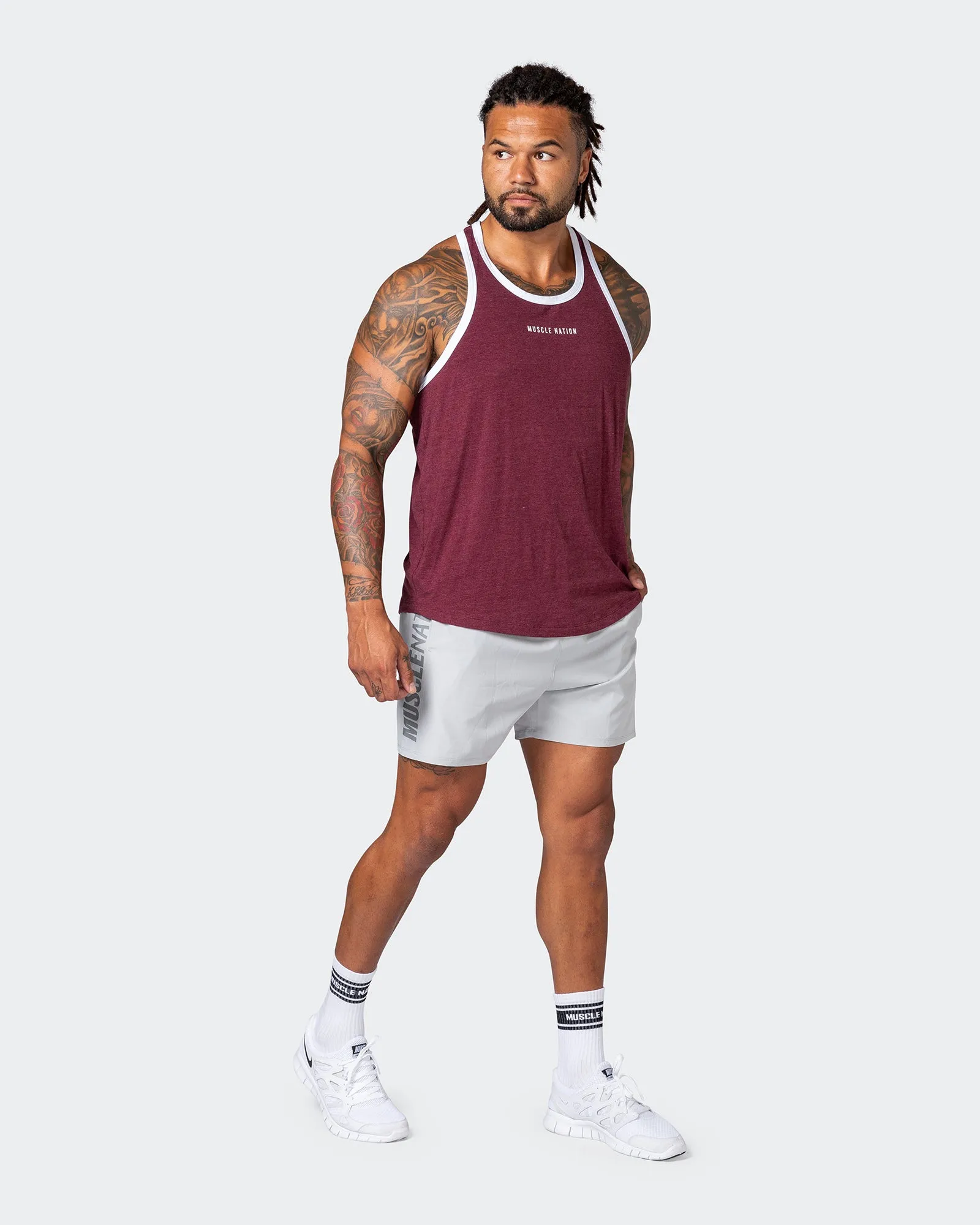 Function 4" Shorts - Quiet Grey