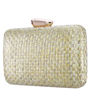 GRAMERCY-GOLD METALLIC WOVEN