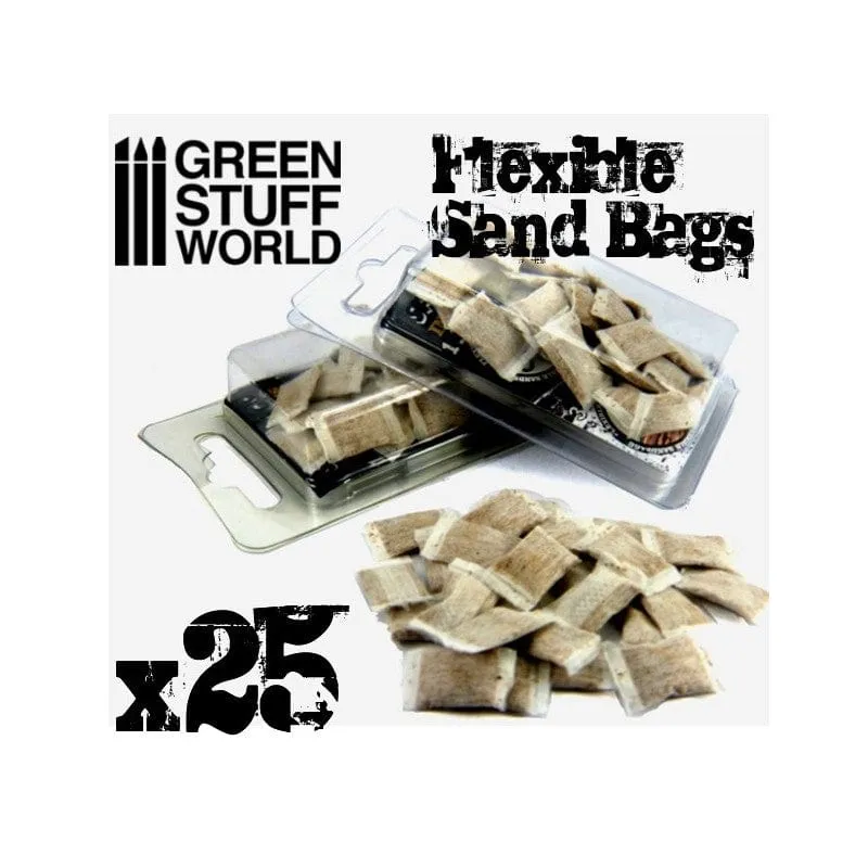 GSW Miniature Flexible Sandbags x25