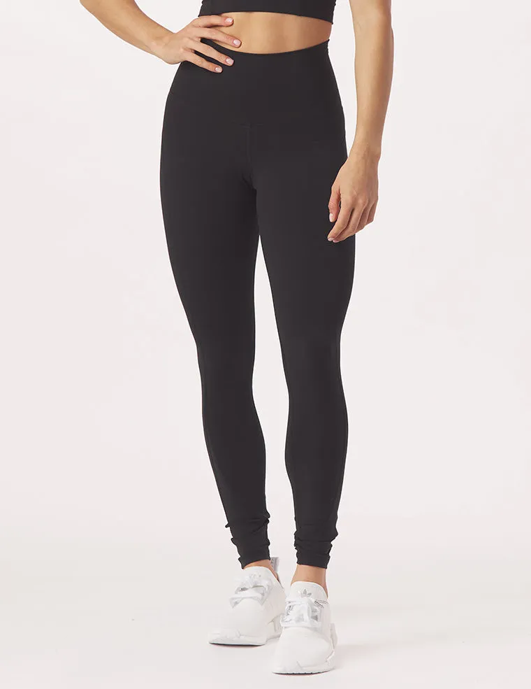 High Waist Pure Pocket Legging: Black