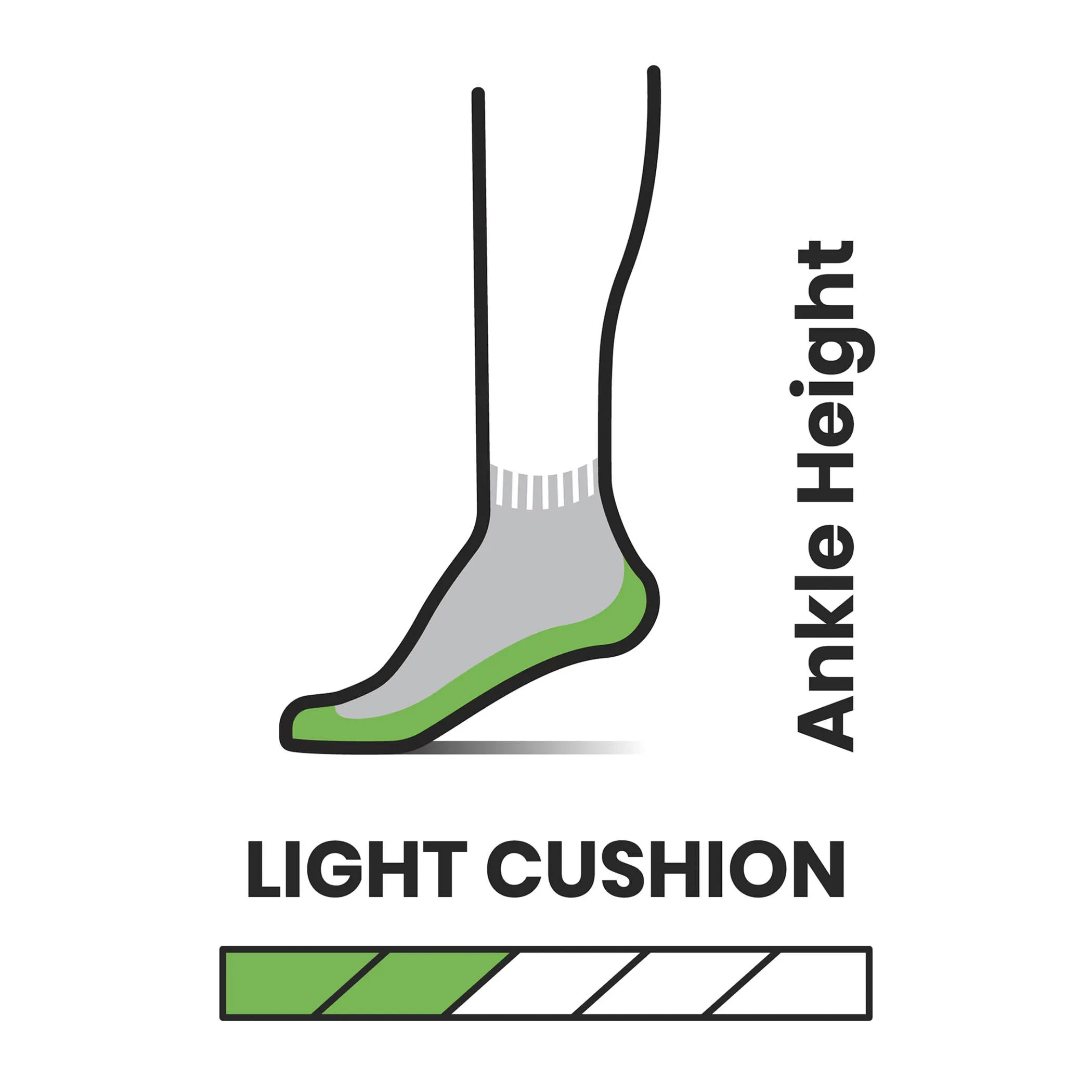 Hike Light Cushion Ankle Sock