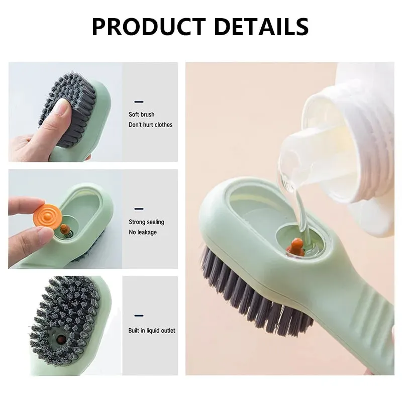 Household Soft Bristle Cleaning Brush