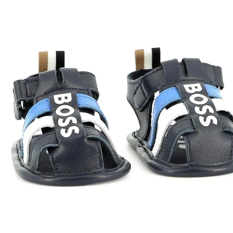 Hugo Boss Baby - Sandals Navy With Boss Logo