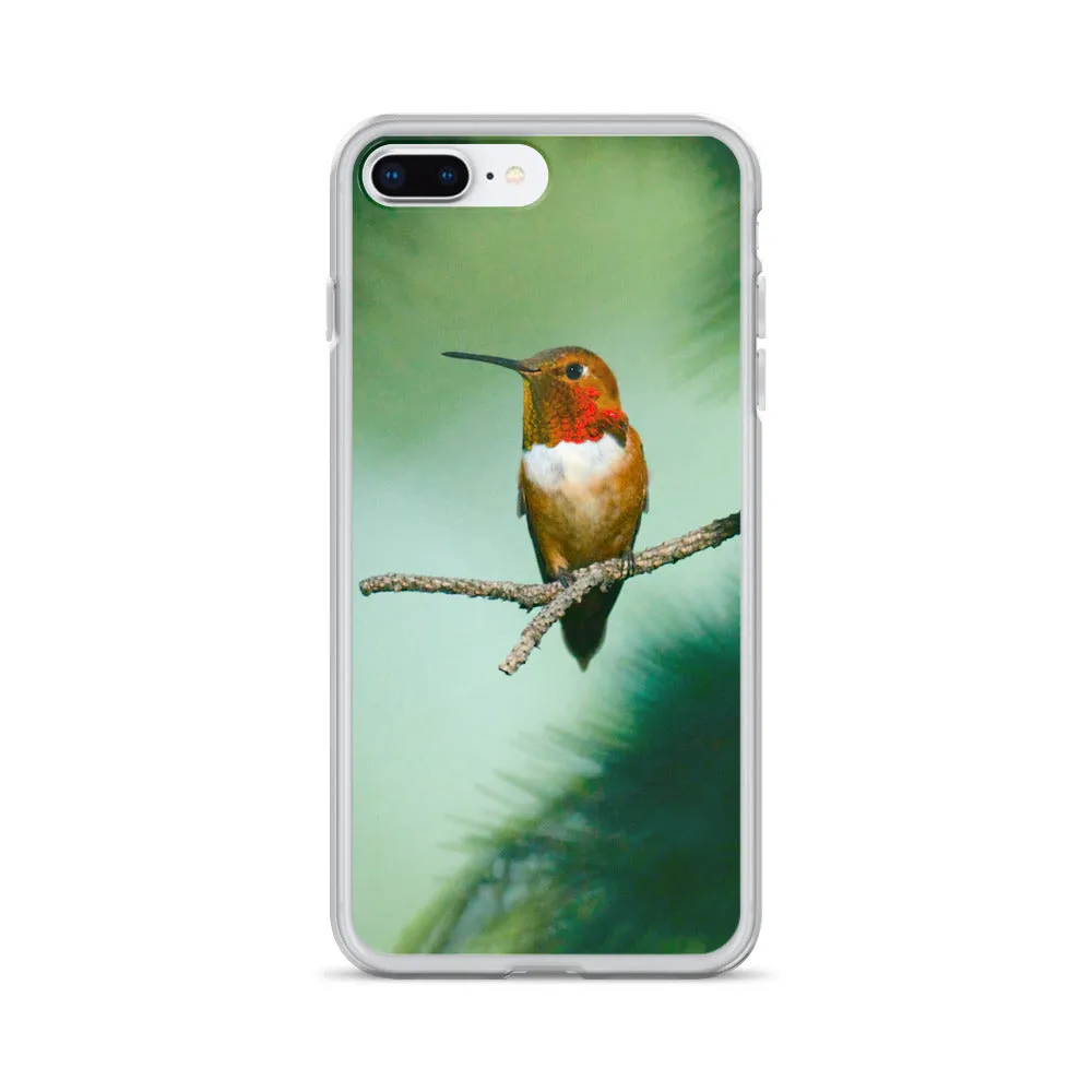 iPhone Case with Rufous Hummingbird
