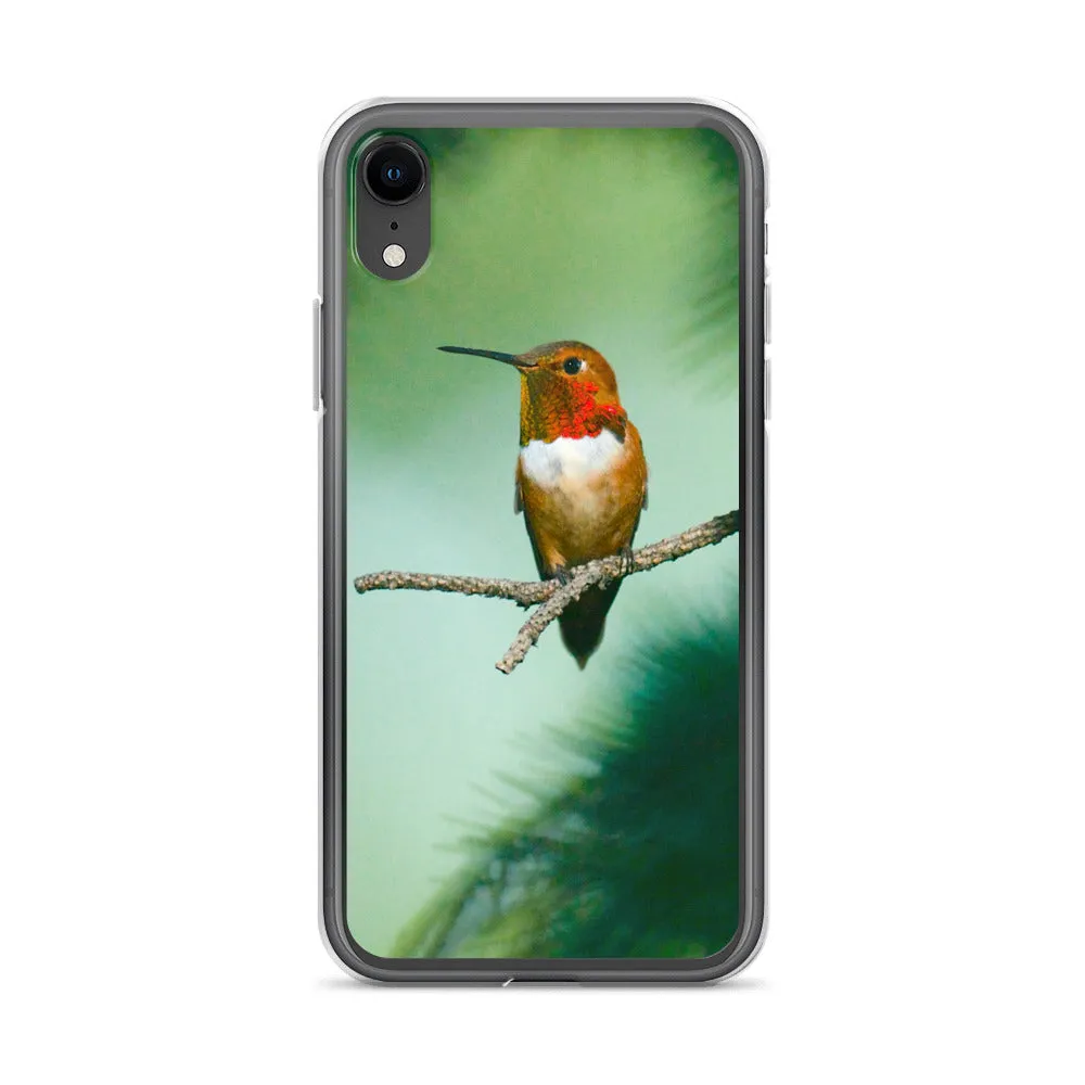 iPhone Case with Rufous Hummingbird