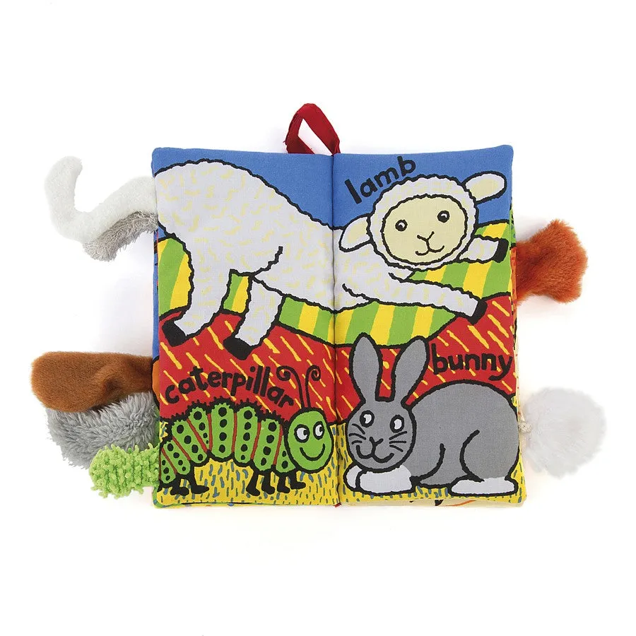 JellyCat Fluffy Tails Book
