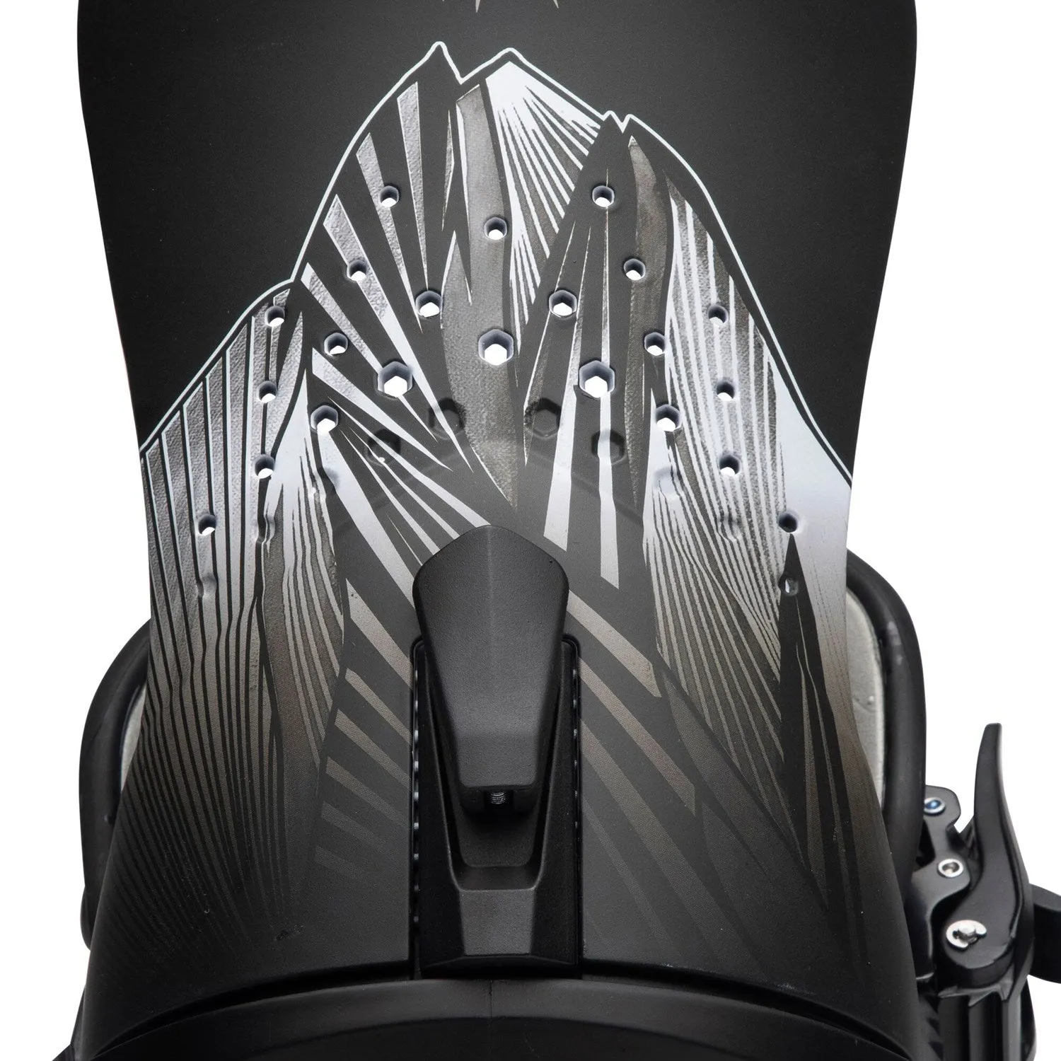 Jones Orion Snowboard Bindings Mens Black Art / Joseph Toney